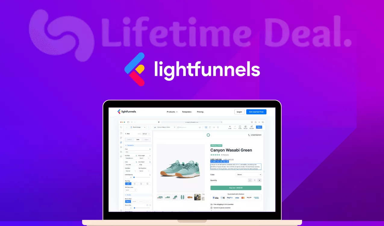 Lightfunnels Lifetime Deal